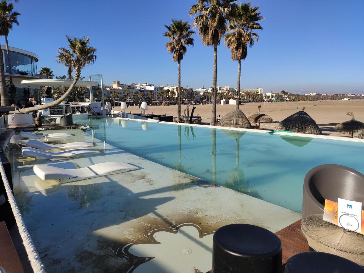 Apartamento Playa Valencia Buitenkant foto
