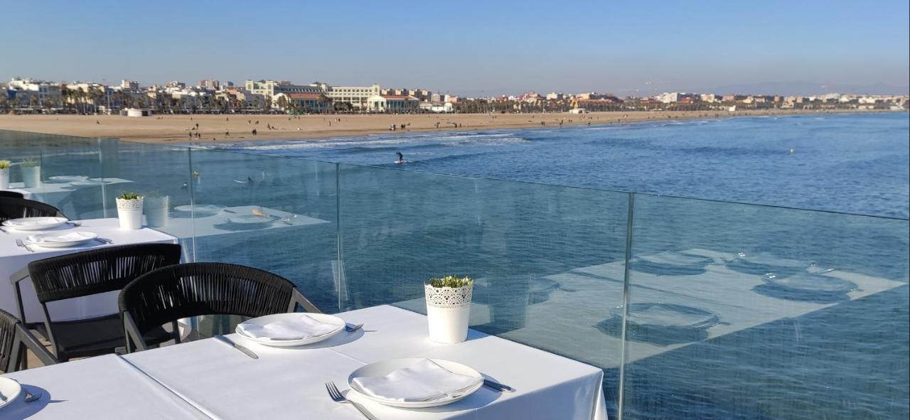 Apartamento Playa Valencia Buitenkant foto
